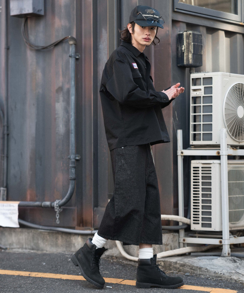 ブラック モデル：182cm L着用