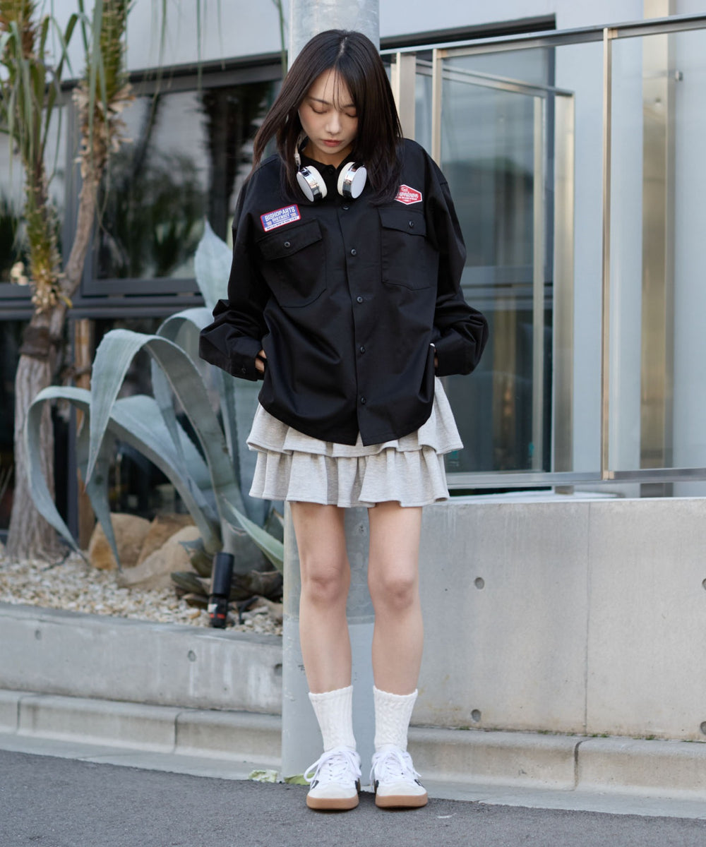 ブラック モデル：159cm L着用