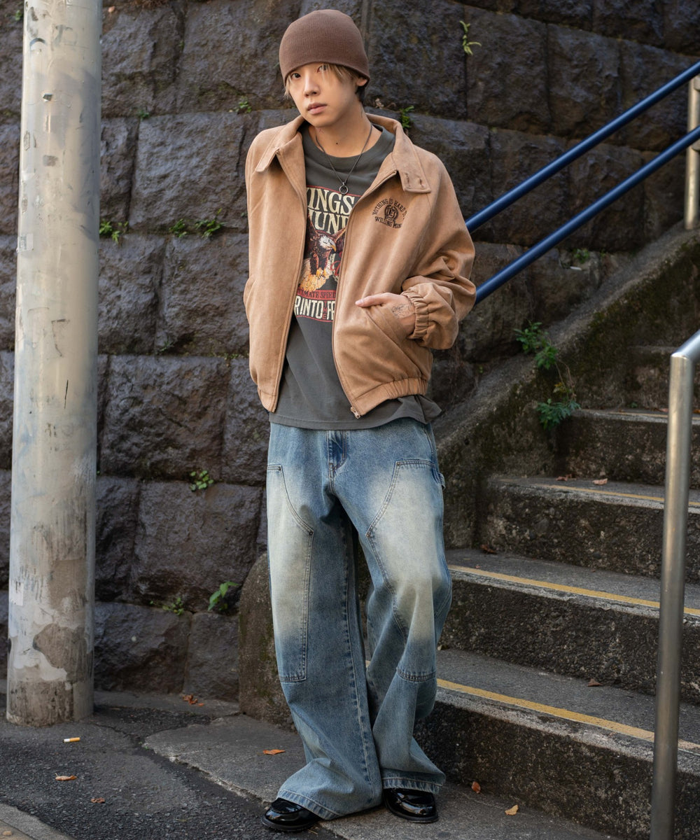 ベージュ モデル：175cm L着用