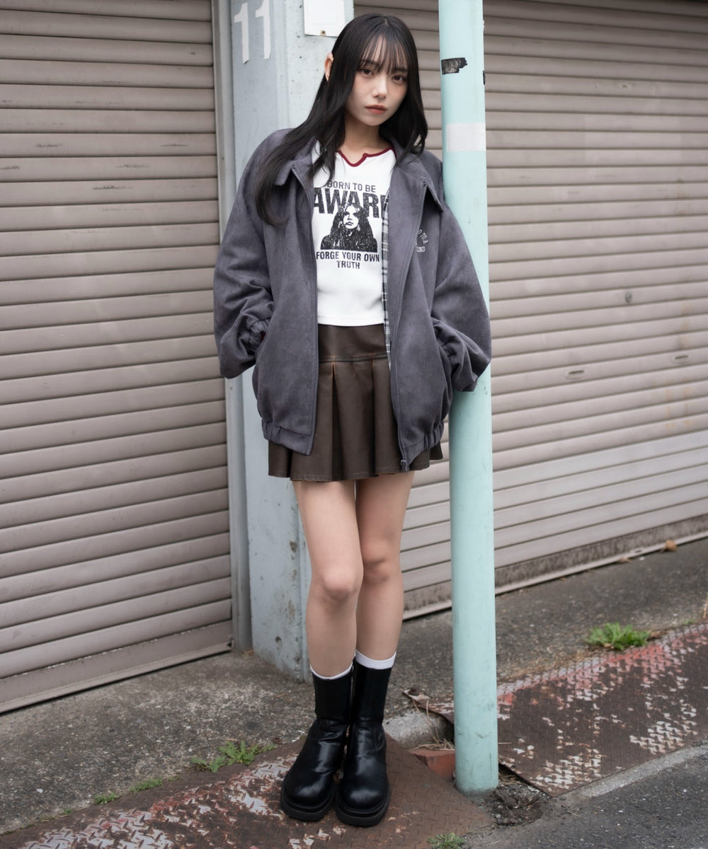 チャコール　モデル：159cm L着用