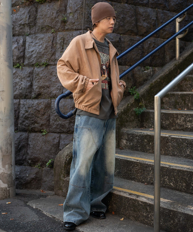 ベージュ モデル：175cm L着用