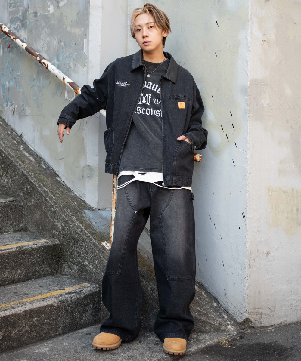 デニムブラックソノタ モデル：175cm L着用