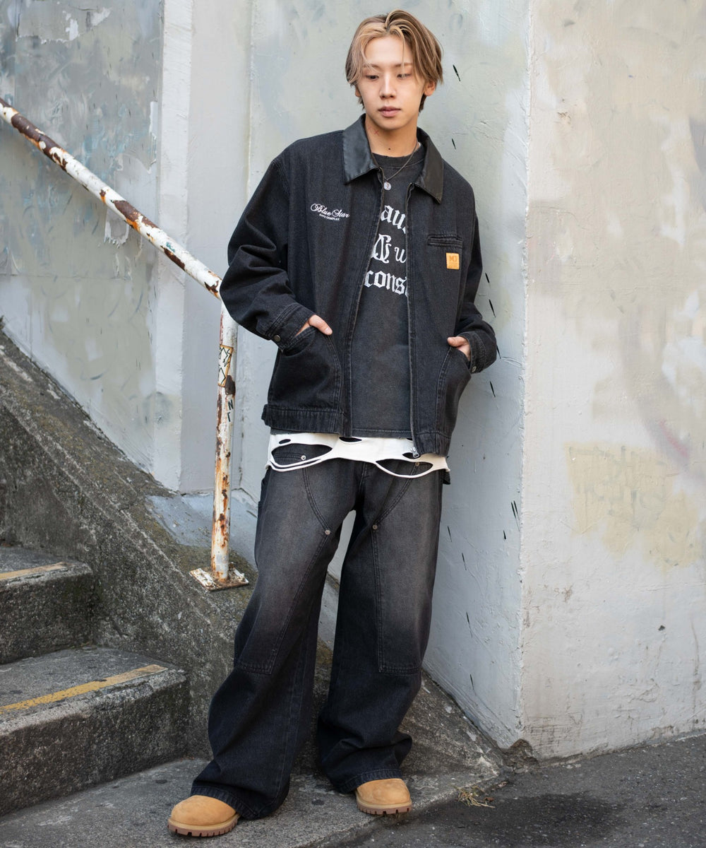 デニムブラックソノタ モデル：175cm L着用