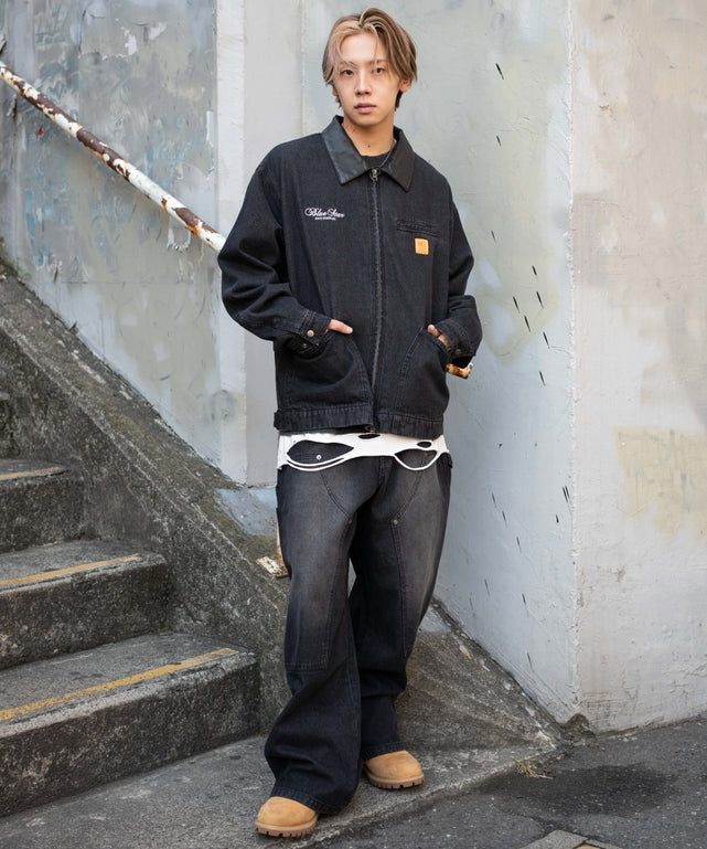 デニムブラックソノタ モデル：175cm L着用