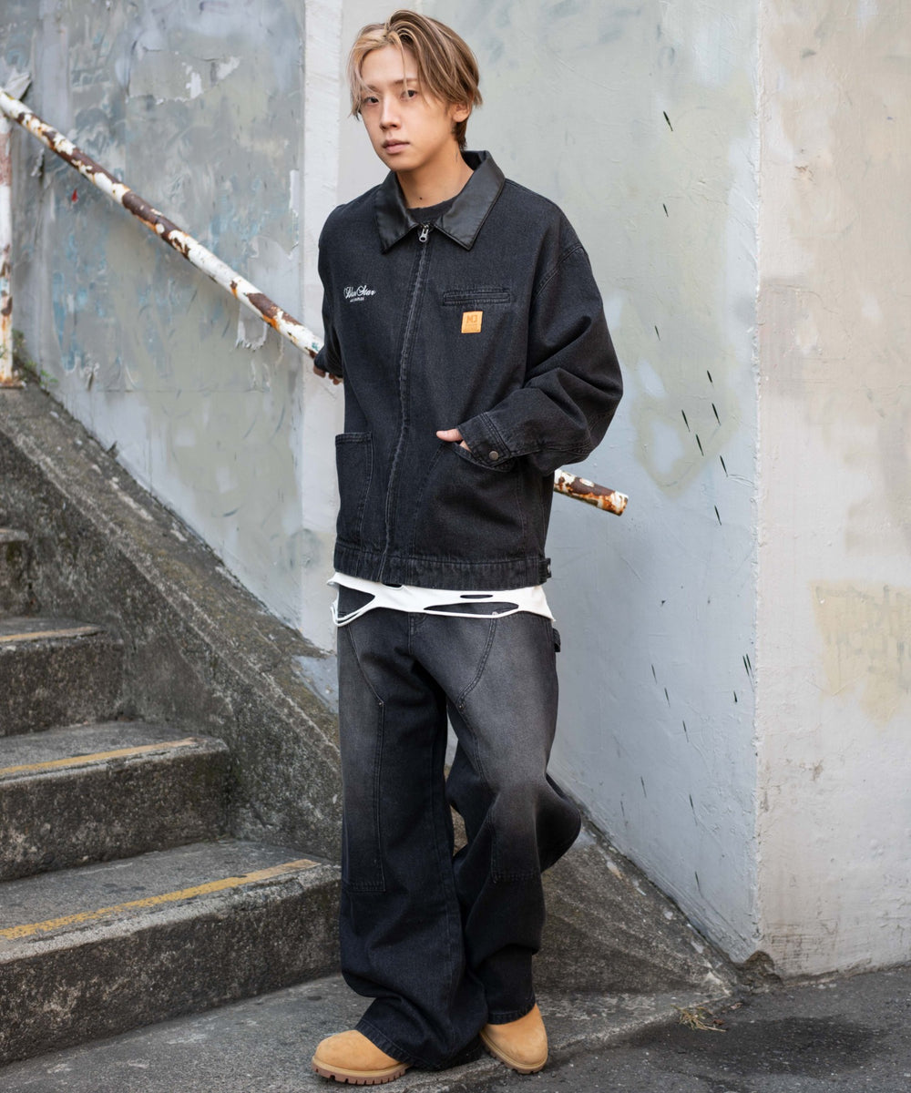 デニムブラックソノタ モデル：175cm L着用