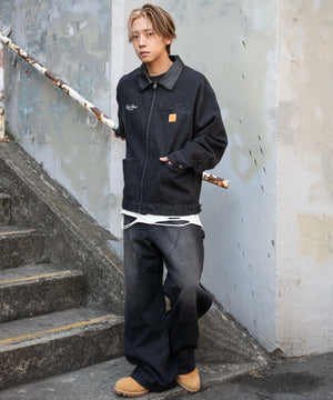 デニムブラックソノタ モデル：175cm L着用