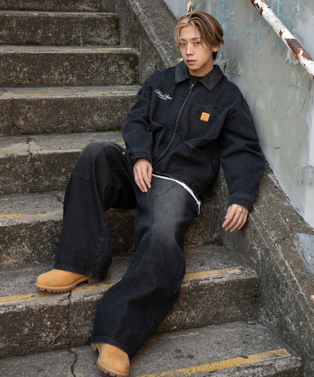 デニムブラックソノタ モデル：175cm L着用