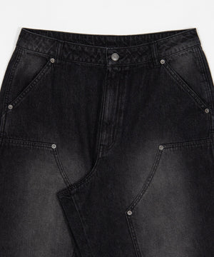 ワーカーズダブルニーデニムパンツ