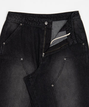 ワーカーズダブルニーデニムパンツ