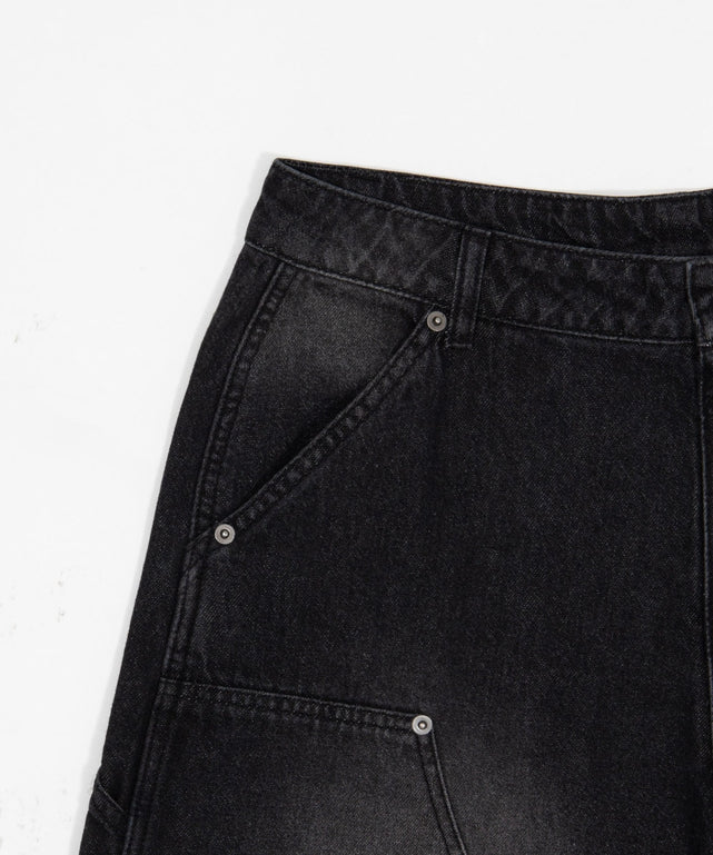 ワーカーズダブルニーデニムパンツ