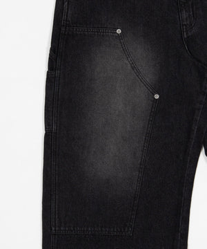 ワーカーズダブルニーデニムパンツ