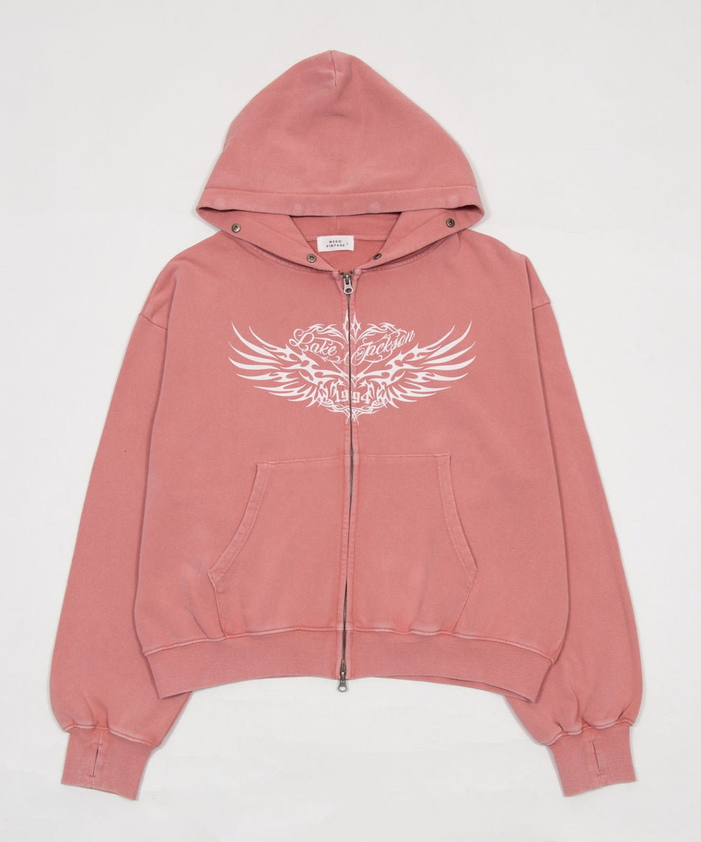 ブリーチファーグラフィックZIPパーカー