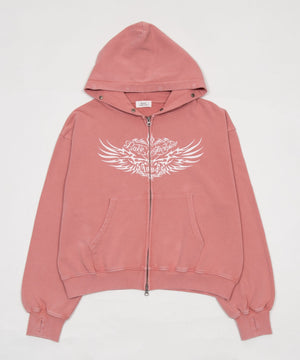 ブリーチファーグラフィックZIPパーカー