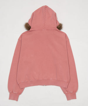 ブリーチファーグラフィックZIPパーカー