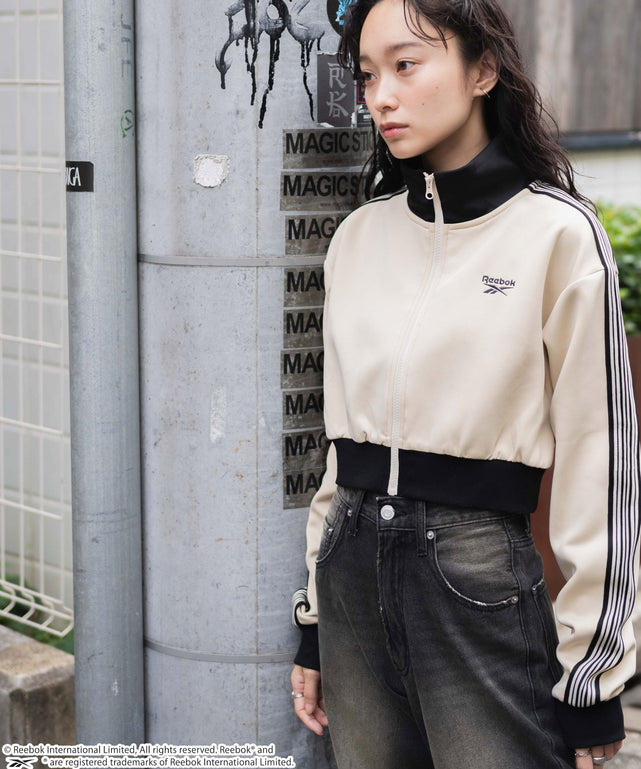 別注Reebok ショートトラックジャケット【一部店舗限定】｜WEGO