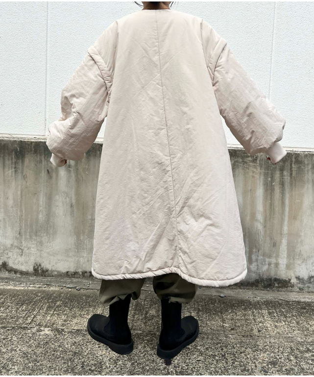 rocco マルチwayミドル丈 中綿コート