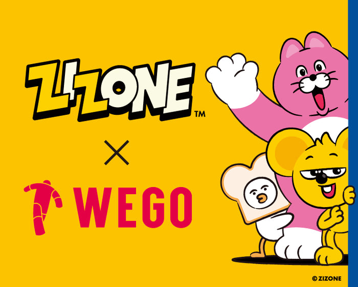 WEGO×ZIZONEコラボアイテム