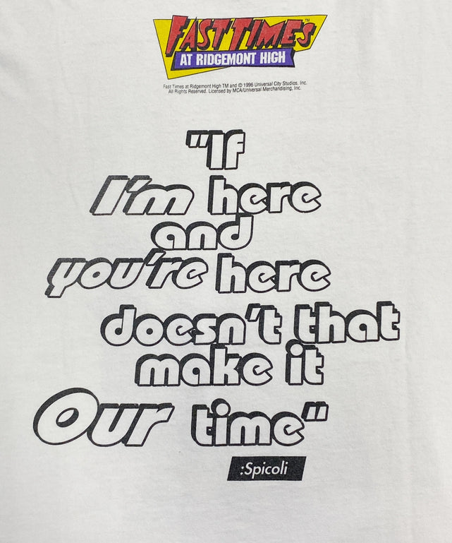 ©1996 Fast Times at Ridgemont High Tシャツ