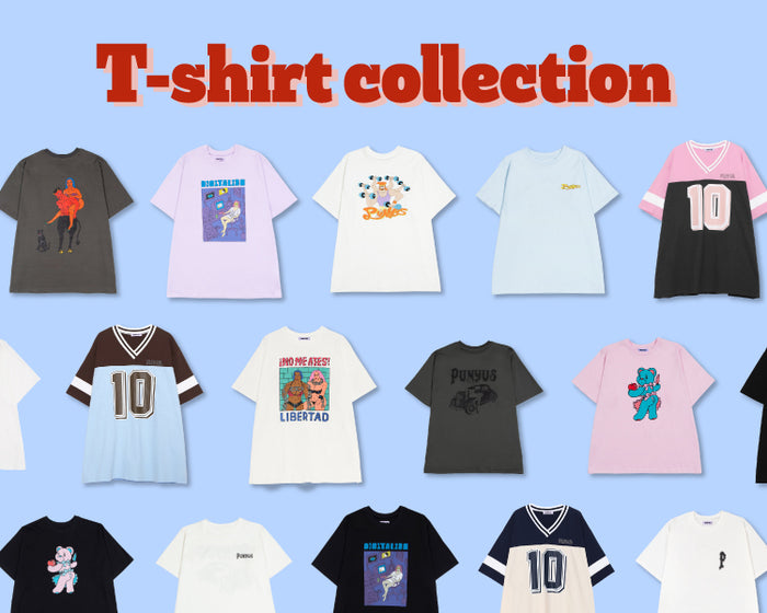 【PUNYUS】Tシャツコレクション