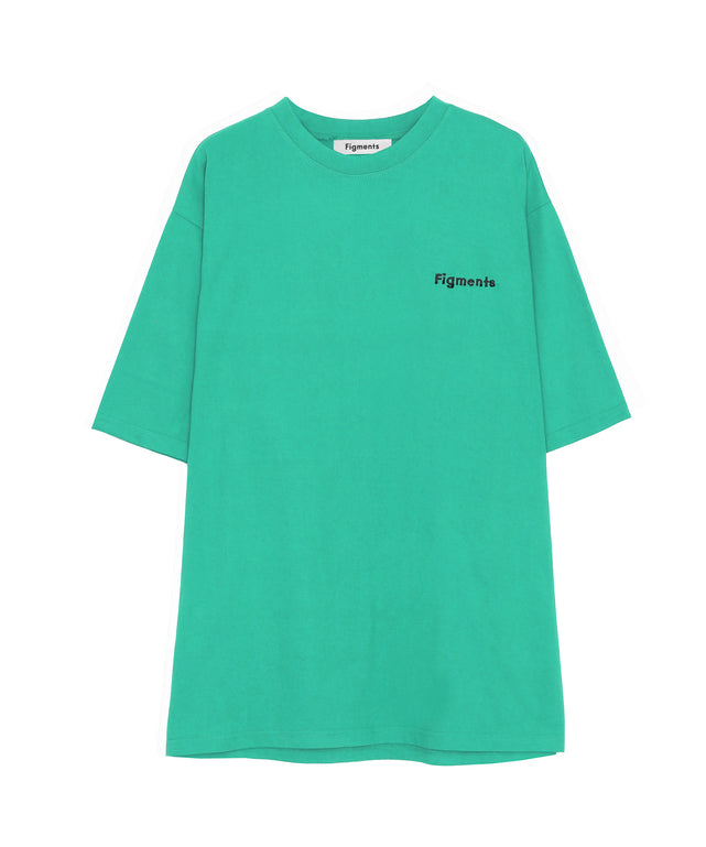 ワンポイントロゴTシャツ/グリーン