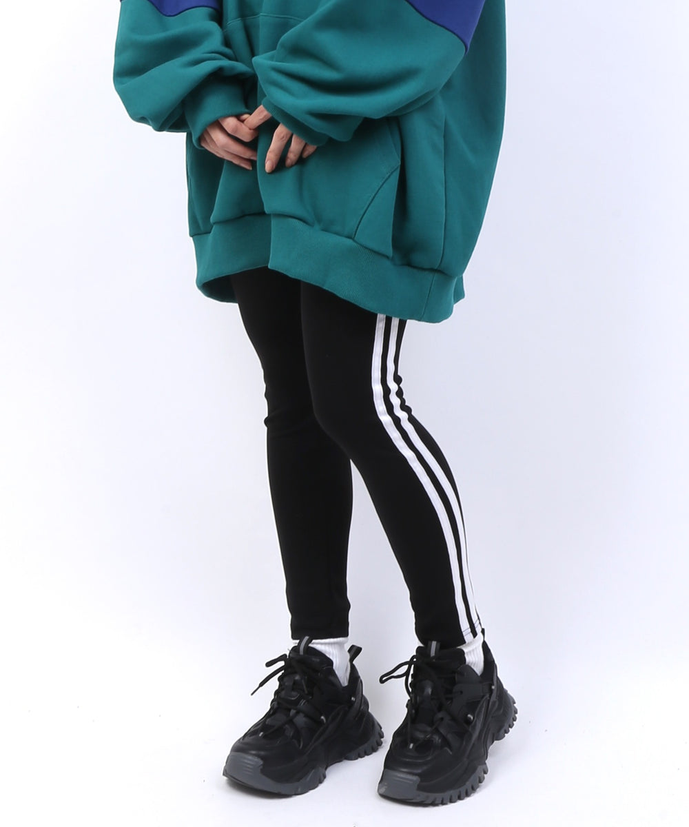 ラインレギンスパンツ