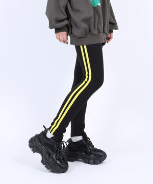 ラインレギンスパンツ