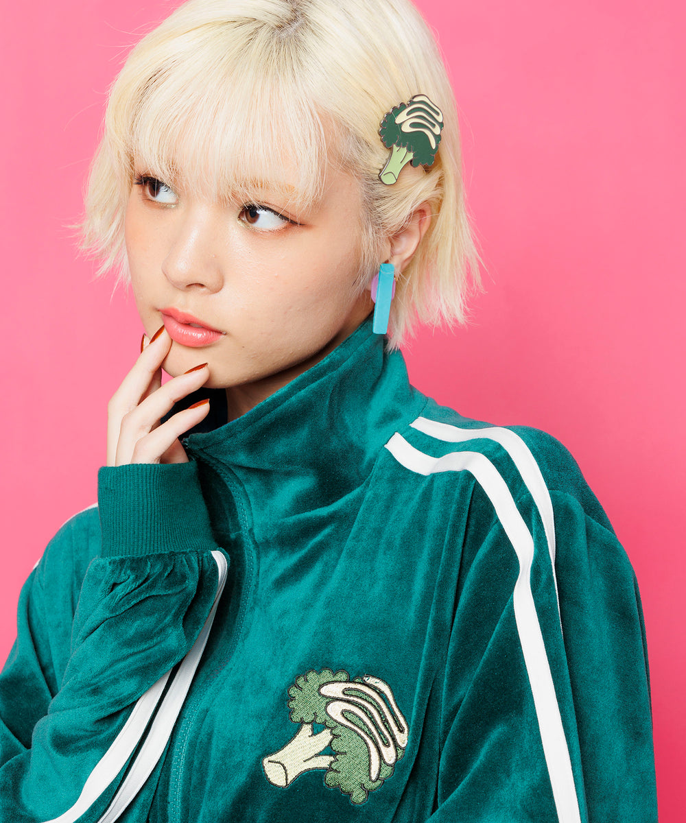 フードヘアクリップ