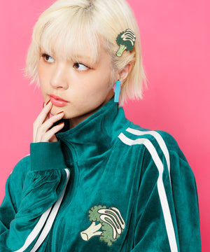 フードヘアクリップ