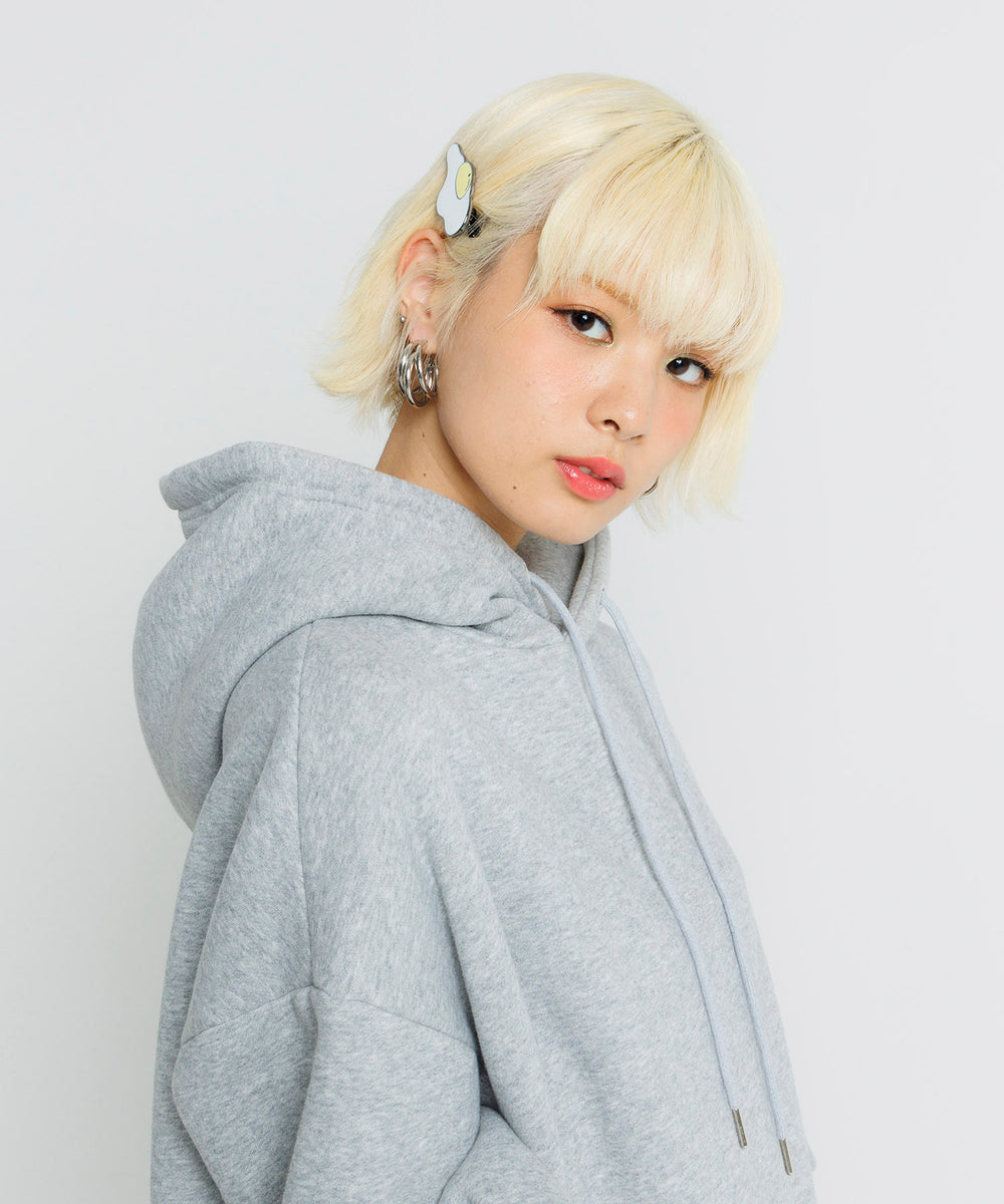フードヘアクリップ