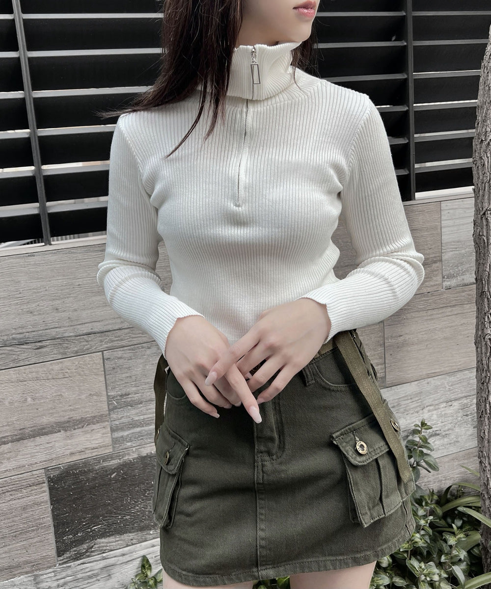 カーキ モデル：161cm M着用