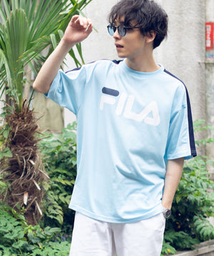 別注FILAパイピング切替Tシャツ(S)