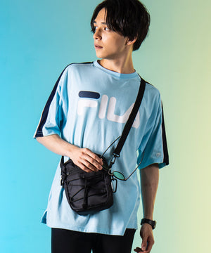 別注FILAパイピング切替Tシャツ(S)