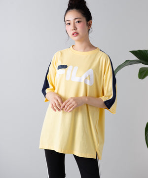 別注FILAパイピング切替Tシャツ(S)