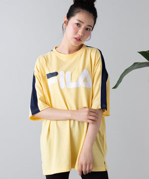 別注FILAパイピング切替Tシャツ(S)