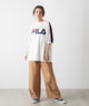別注FILAパイピング切替Tシャツ(S)