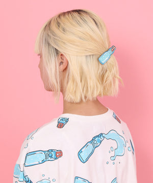 フードヘアクリップ