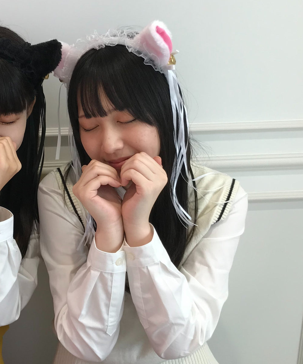 柄8:ネコ(ホワイトリボン)