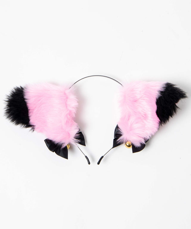 柄15:ネコ(ピンク×ブラック)