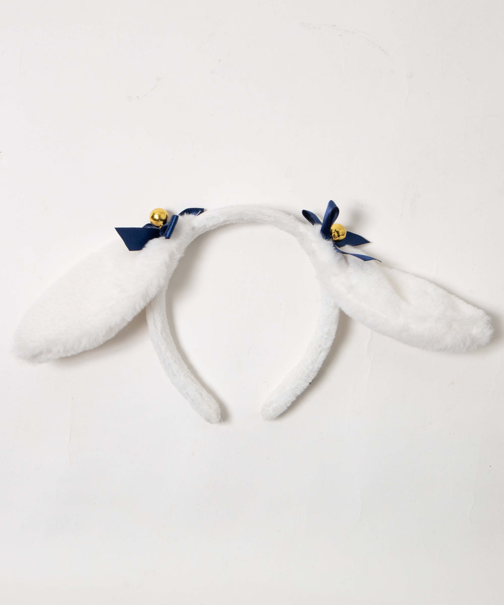 柄22:タレミミウサギ(ホワイト×ネイビーリボン)