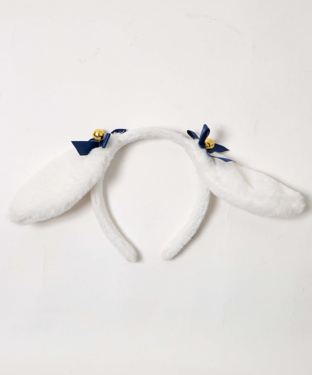 柄22:タレミミウサギ(ホワイト×ネイビーリボン)