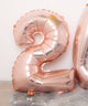 ピンク数字バルーン/数字2
