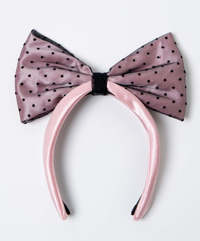 柄1(ドットリボン/ピンク)