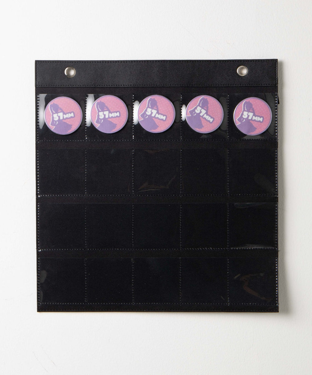 痛缶バッジウォールポケット