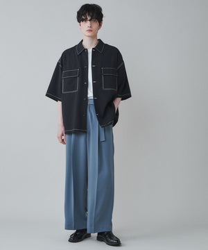 ブルーその他 モデル：180cm L着用