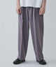 ベルト付きトロミワイドスラックス/パープルその他 モデル：180cm L着用