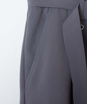 ベルト付きトロミワイドスラックス