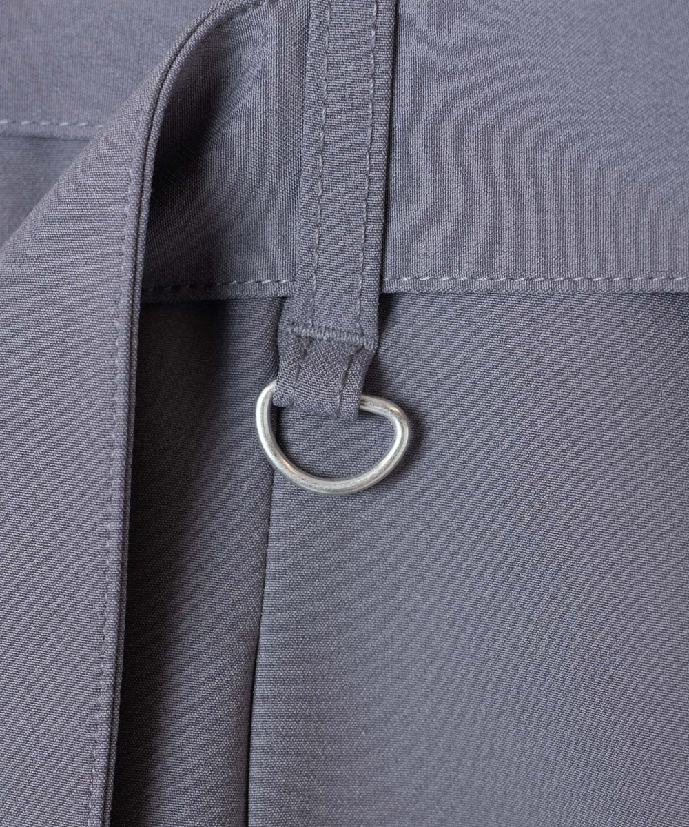 ベルト付きトロミワイドスラックス