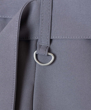 ベルト付きトロミワイドスラックス