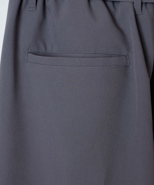 ベルト付きトロミワイドスラックス