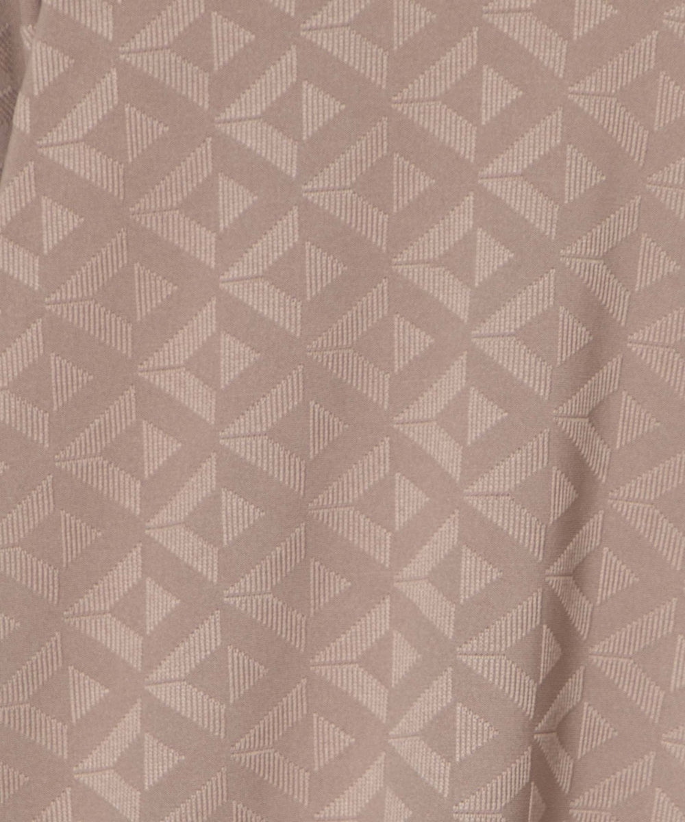 レイヤードジャガードベストロンT